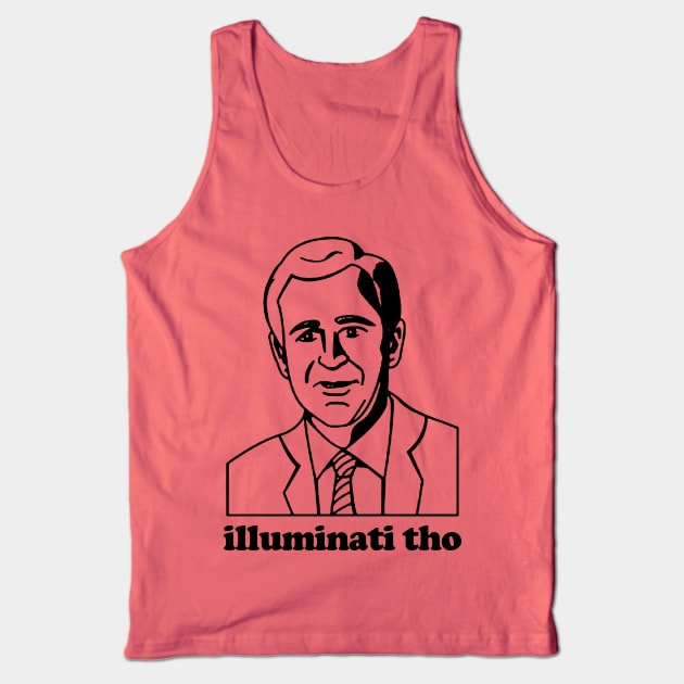 Illuminati Tho Tank Top by DankFutura